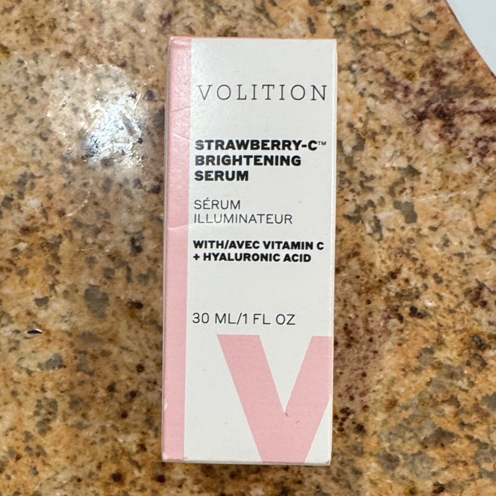 Volition Strawberry-C Brightening Serum - Pink